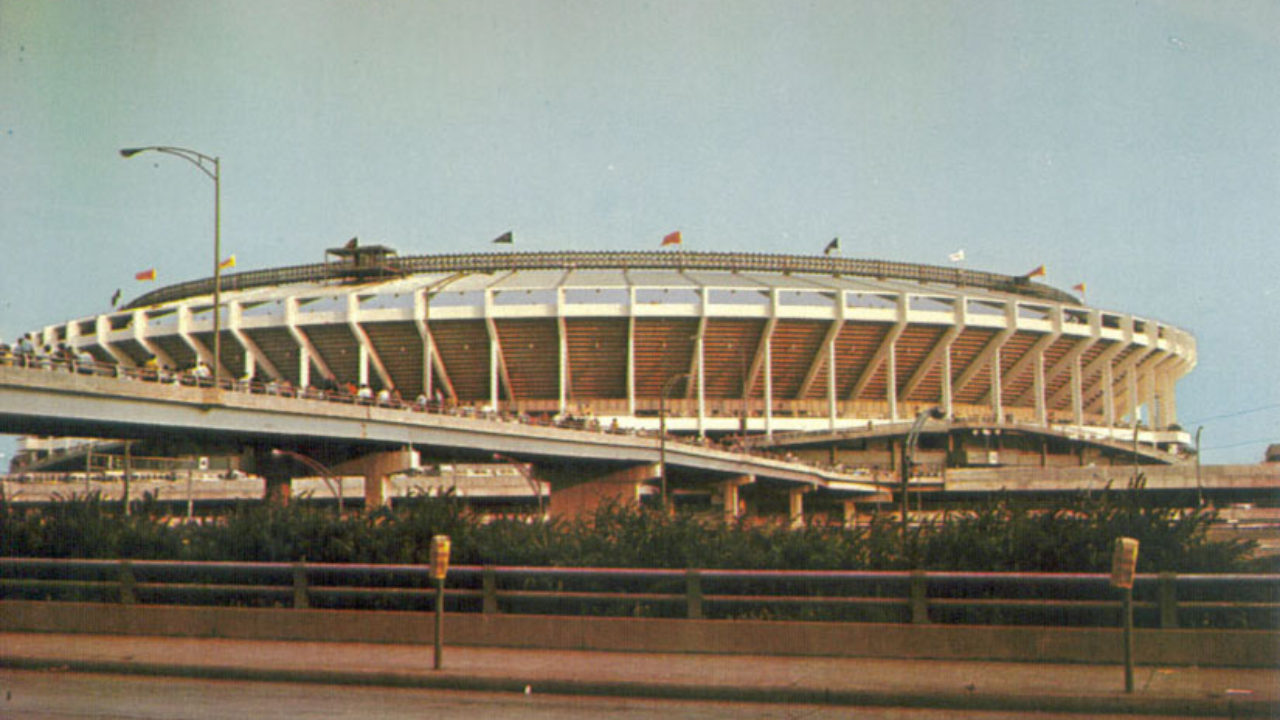 Riverfront Stadium, Home of the Cincinnati Reds, Goes Away 