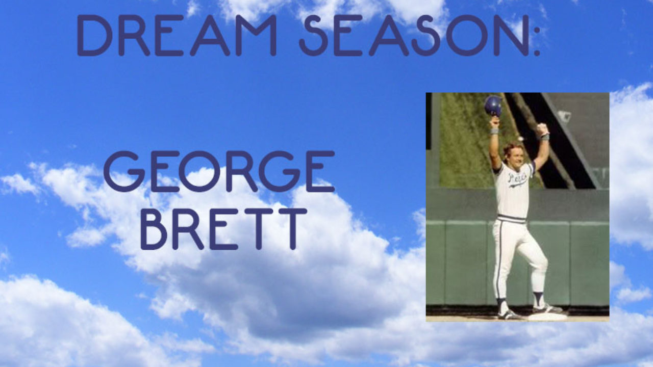 The Royals' George Brett goes 4-for-4 to raise his average to .401