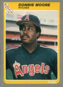 Donnie Moore 1985 Fleer Baseball Card