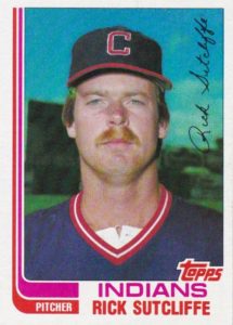 Rick Sutcliffe 1982 Topps Traded Baseball Card