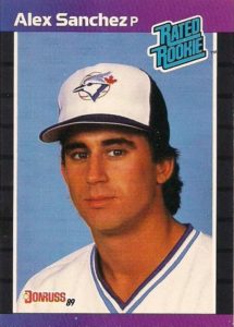 Alex Sanchez 1989 Donruss Baseball Card