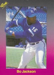 Bo Jackson 1989 Classic Baseball Card