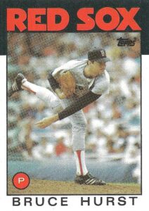 Bruce Hurst 1986 Topps Baseball Card