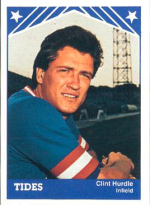 Clint Hurdle 1983 minor league baseball card
