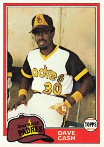 Dave Cash 1981 Topps Baseball Card