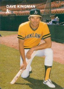 Dave Kingman 1984 baseball card