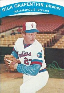 Dick Grapenthin 1984 minor league baseball card