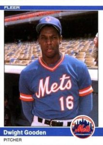 Dwight Gooden 1984 baseball card