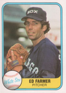 Ed Farmer 1981 Fleer Baseball Card