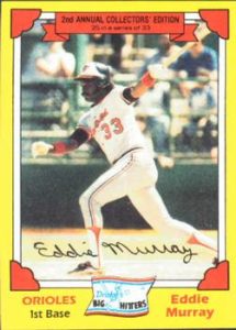 Eddie Murray 1982 baseball card