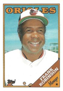 Frank Robinson baseball card