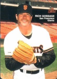 Goose Gossage 1989 baseball card