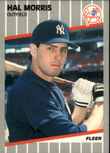 Hal Morris baseball card