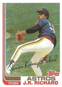 J.R. Richard 1982 Topps Baseball Card