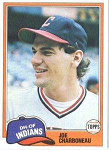Joe Charboneau 1981 baseball card