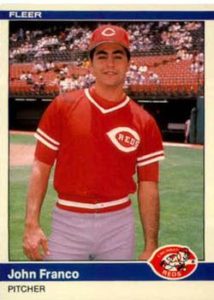 John Franco 1984 baseball card