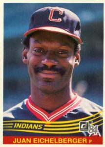 Juan Eichelberger 1984 Donruss Baseball Card