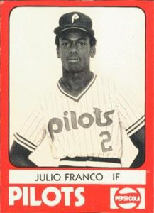 Julio Franco baseball card