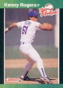 Kenny Rogers 1989 Donruss Baseball Card