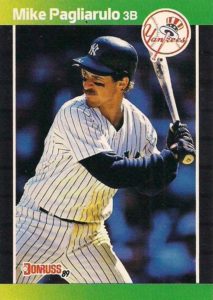 Mike Pagliarulo 1989 baseball card