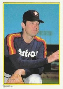 Nolan Ryan 1983 baseball card