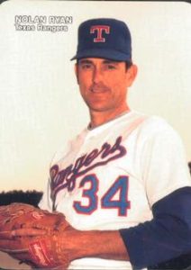 Nolan Ryan 1989 baseball card