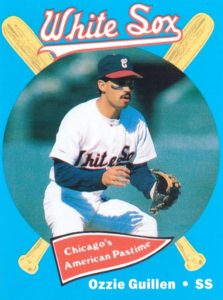 Ozzie Guillen 1989 baseball card