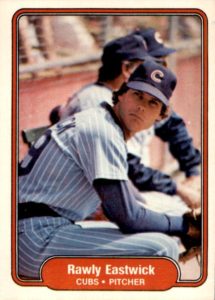 Rawly Eastwick 1982 Fleer Baseball card