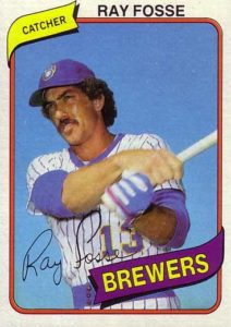 Ray Fosse 1980 Topps Baseball Card