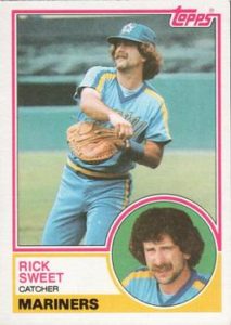 Rick Sweet 1983 Baseball card