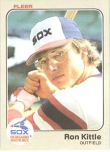 Ron Kittle baseball card 1983