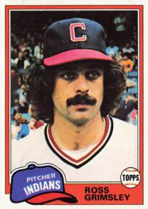 Ross Grimsley 1981 Topps Baseball Card