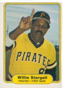 Willie Stargell 1982 baseball card