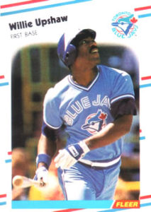 Willie Upshaw 1988 baseball card