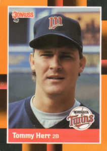 tommy herr 1988 baseball card