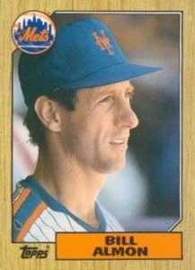 Bill Almon 1987 baseball card