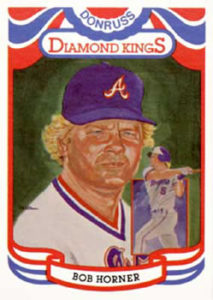 Bob Horner 1984 baseball card