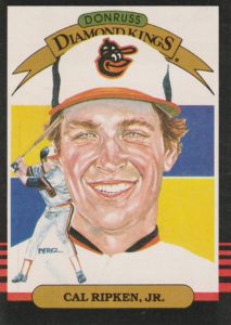 Cal Ripken 1985 baseball card