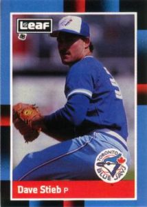 Dave Stieb 1988 baseball card