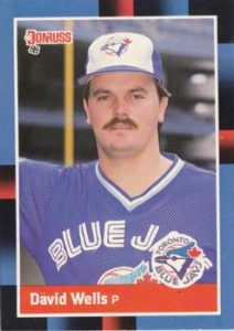 David Wells 1988 baseball card
