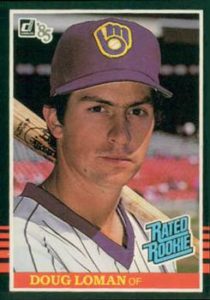 Doug Loman 1985 baseball card
