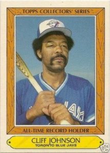 Cliff Johnson baseball card