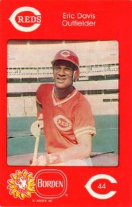 Eric Davis 1984 baseball card