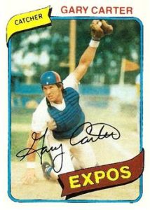 Gary Carter 1980 Topps