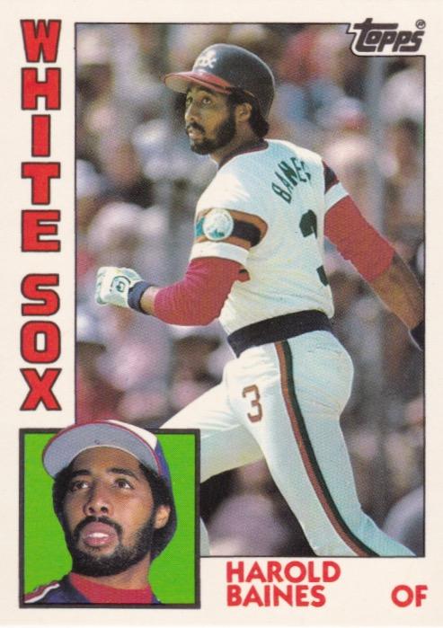 Harold Baines 1984 Baseball Card 1980s Baseball