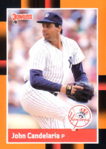 John Candelaria 1988 baseball card
