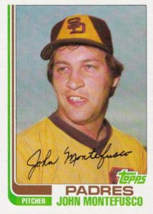 John Montefusco 1982 baseball card