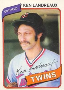 Ken Landreaux 1980 baseball card
