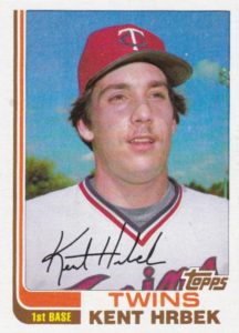 Kent Hrbek 1982 baseball card