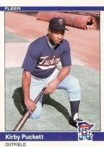Kirby Puckett 1984 baseball card